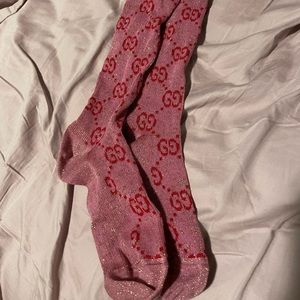 Pink Gucci Socks